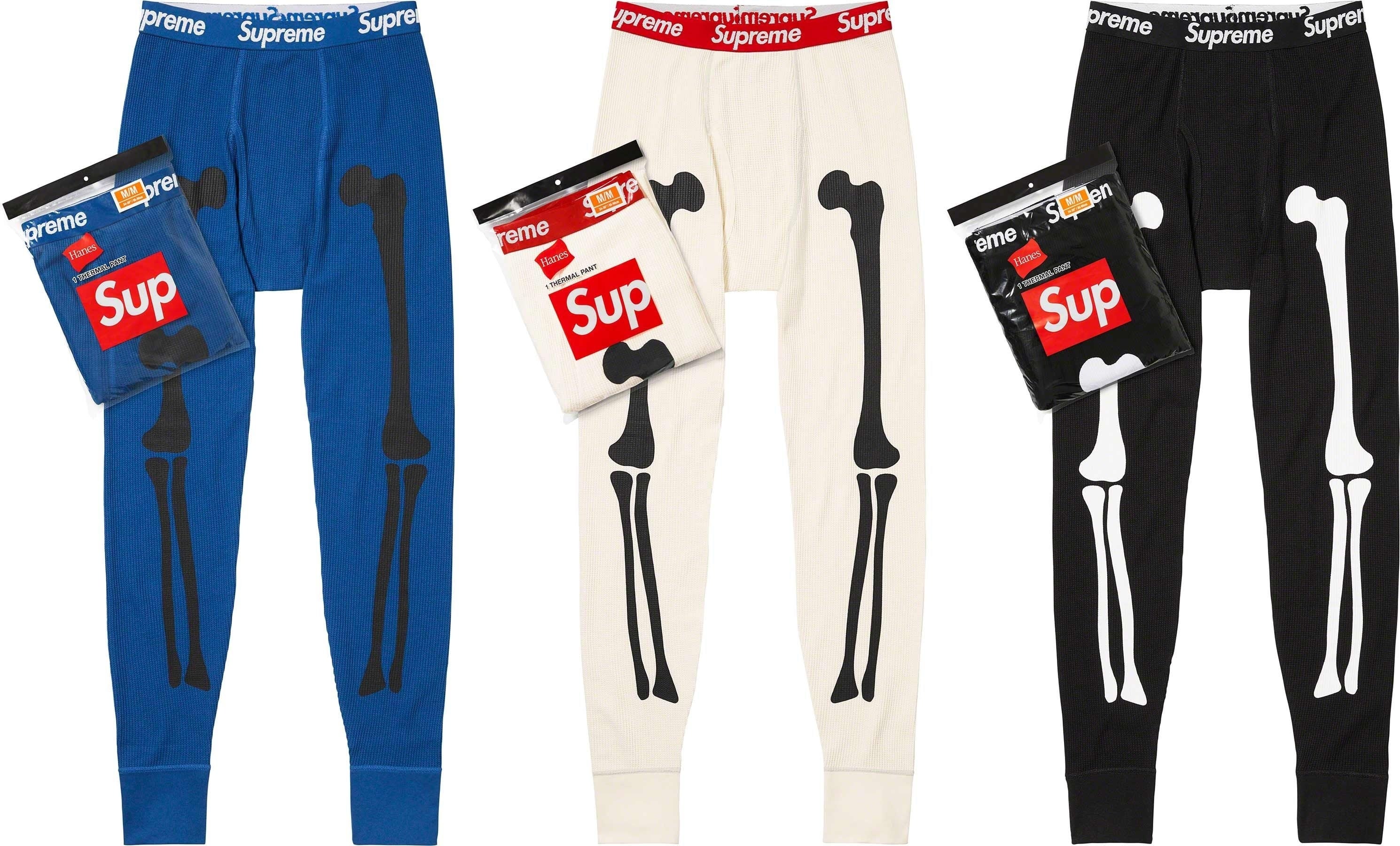 Supreme®/Hanes® Bones Thermal Pant (1 Pack)